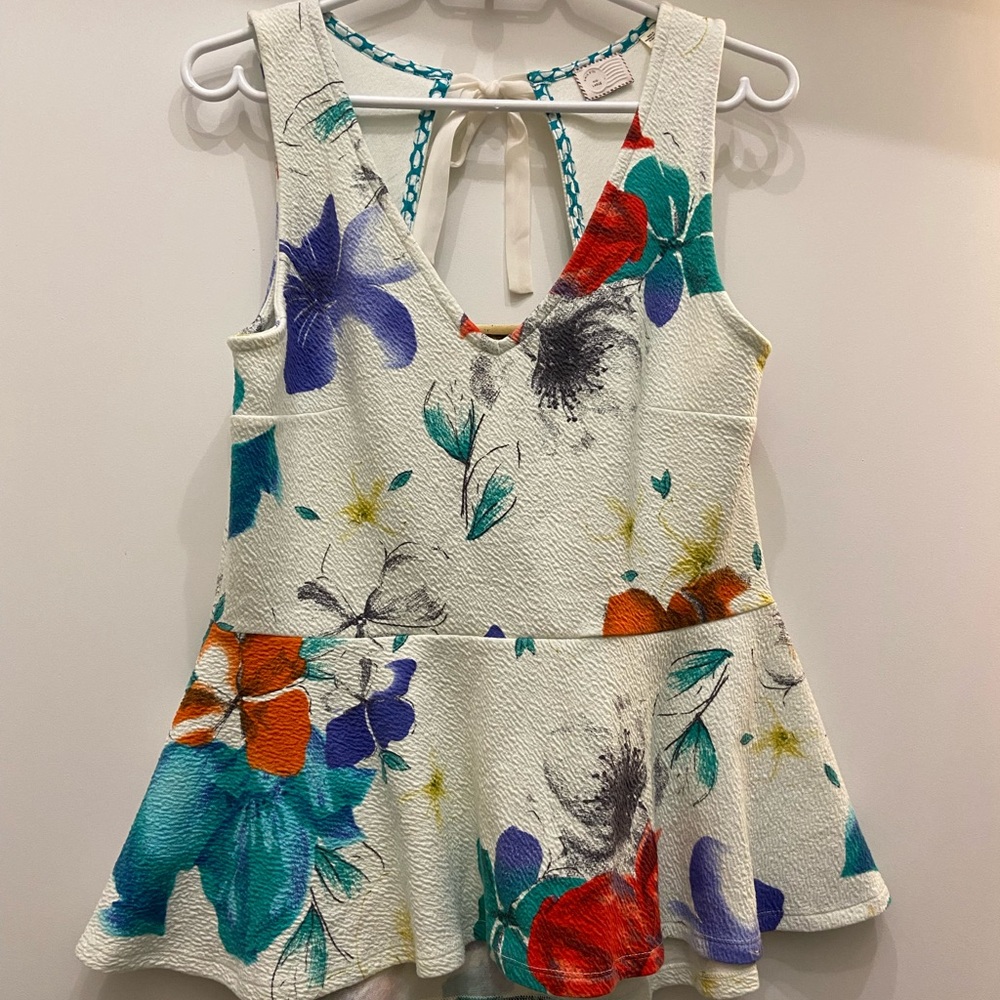 Anthropologie Peplum Shirt